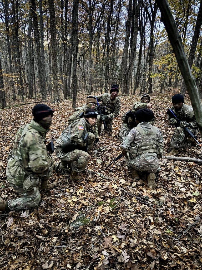 Cadets during Fall 2025 FTX